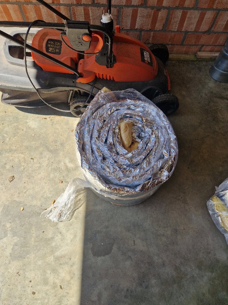 Buisisolatie ventilatiebuis dia 160 en 180, Doe-het-zelf en Bouw, Ophalen, Nieuw