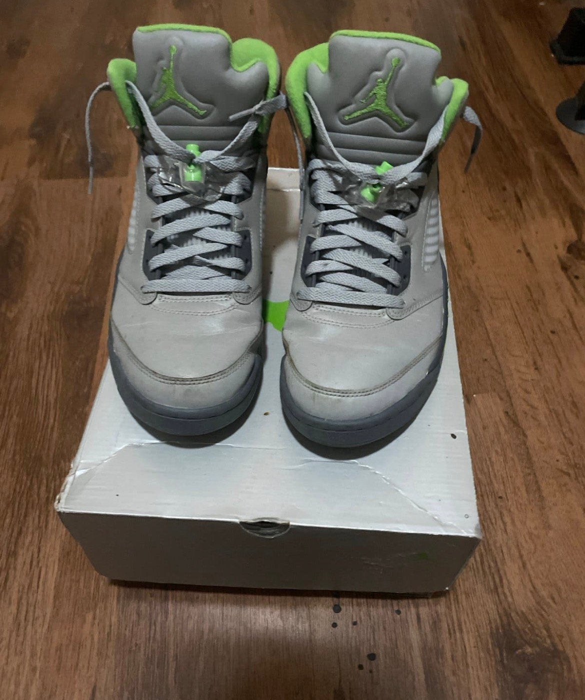 Nike air jordan 5 green bean, Ophalen of Verzenden, Zo goed als nieuw