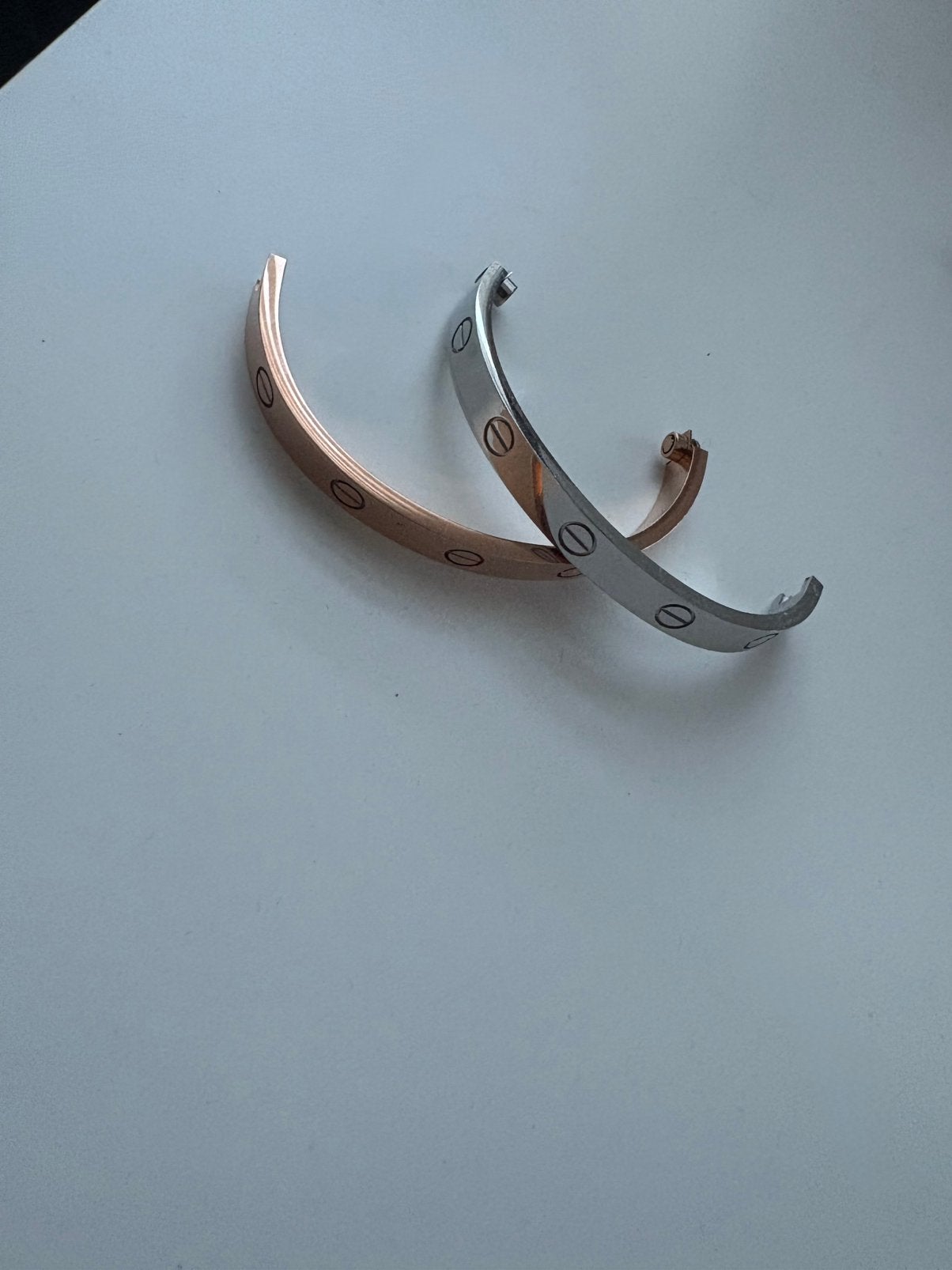 Cartier love bracelet, Handtassen en Accessoires, Ophalen, Zo goed als nieuw, Zilver