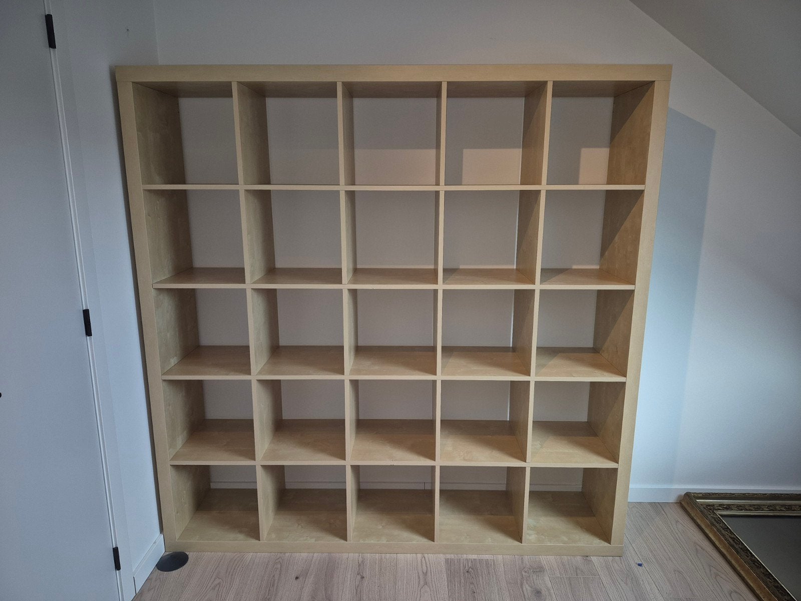 kallax kast 25 vakken en 15 opbergdozen drona, 25 à 50 cm, Avec tablette(s), 150 à 200 cm, Utilisé