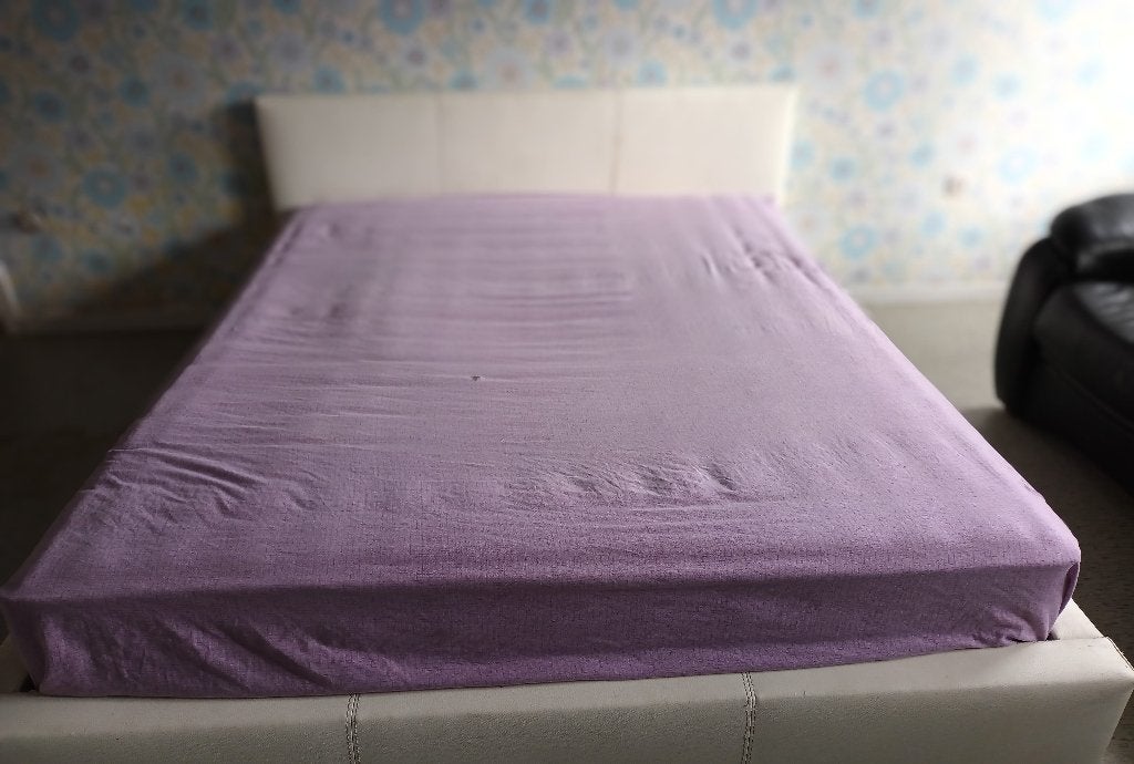 BED / 2 PERSOONS, Ophalen, Overige materialen, Gebruikt, Wit