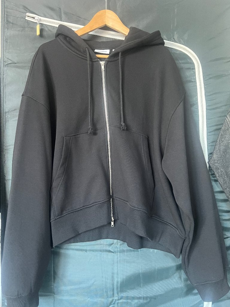 Weekday pull à capuche Noir taille L, Enlèvement ou Envoi, Weekday, Noir, Taille 52/54 (L)