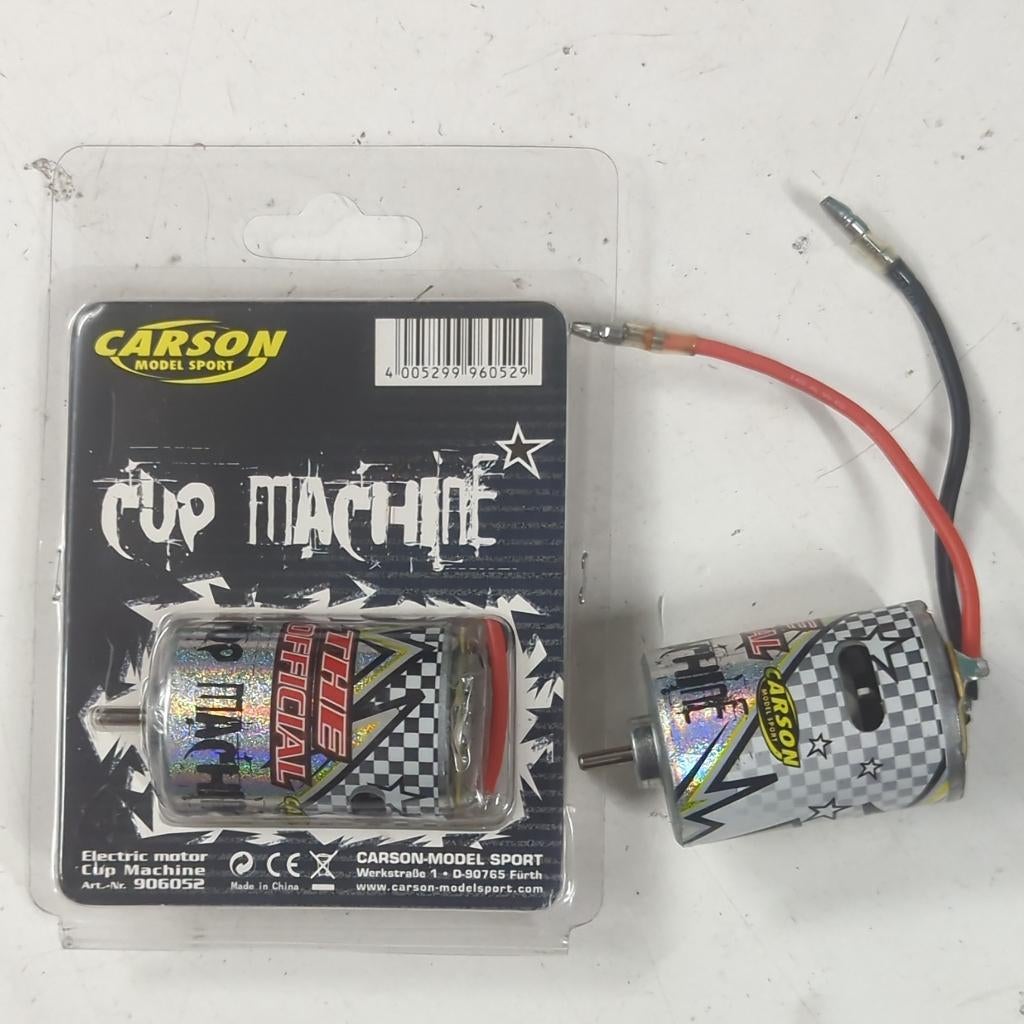 Carson Cup Machine motor x2 voor €10 (Tamiya TT-02 M-05 M-03, Elektro, Gebruikt, Ophalen of Verzenden, Schaal 1:10
