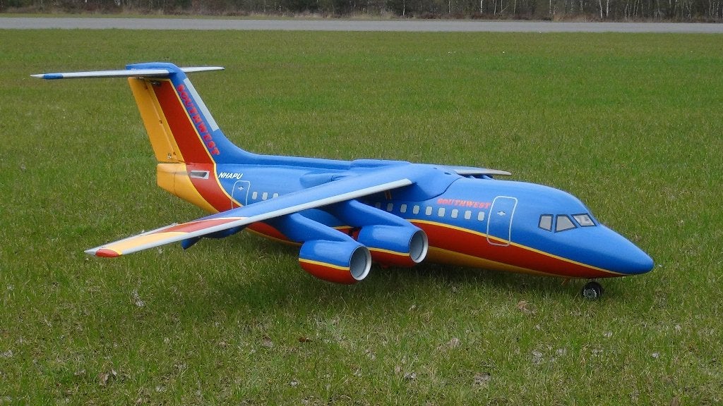 ROBBE BAE 146 vliegklaar zeer goede staat, Hobby en Vrije tijd, Ophalen, Zo goed als nieuw, Elektro