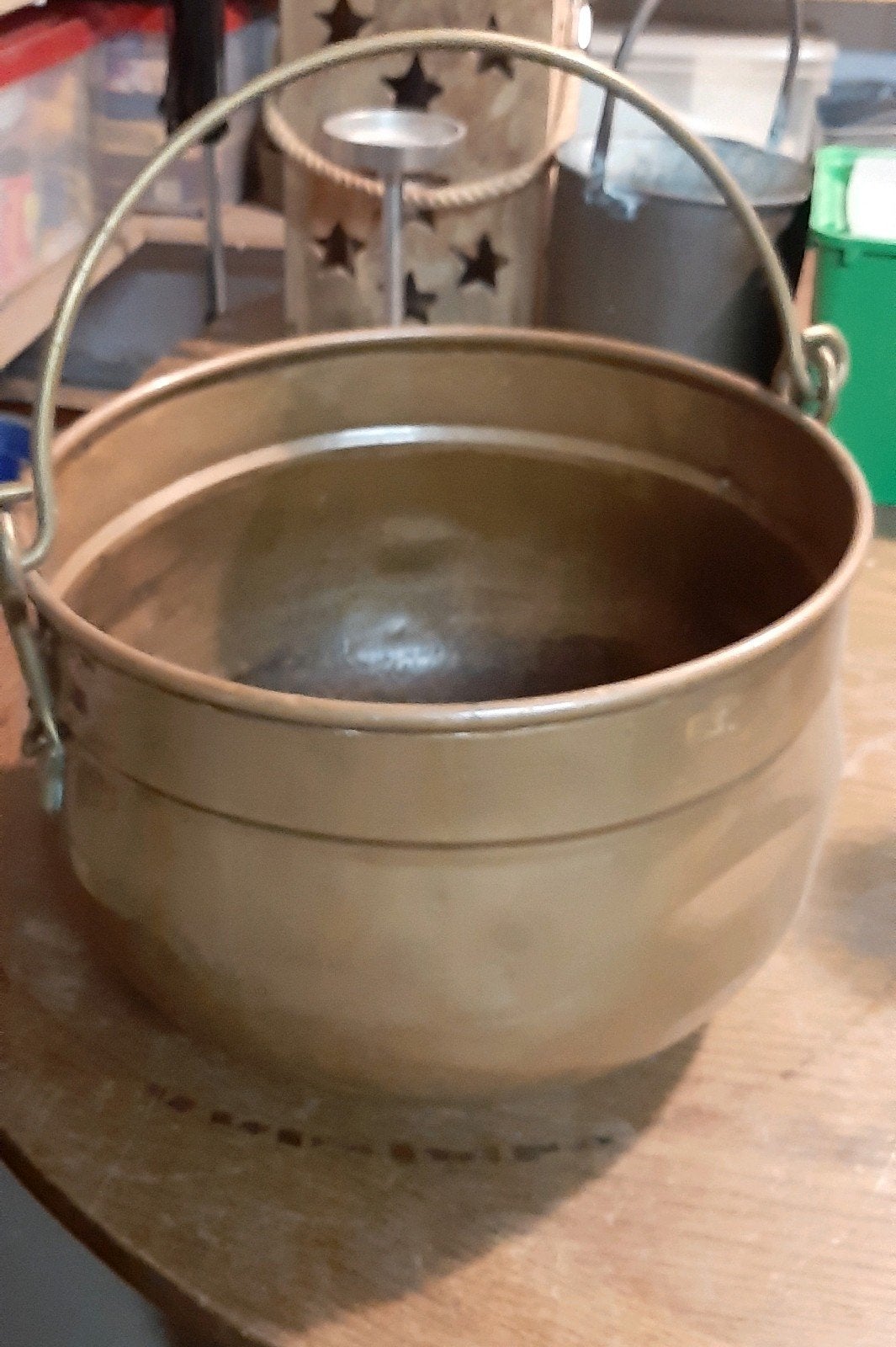 Koperen ketel Ø 34 cm, Antiek en Kunst, Ophalen, Koper