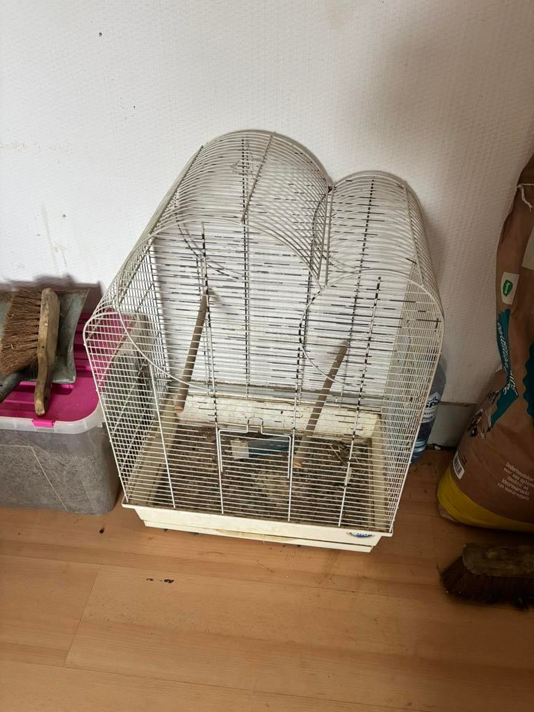 Vogel kooi, Ophalen, Gebruikt