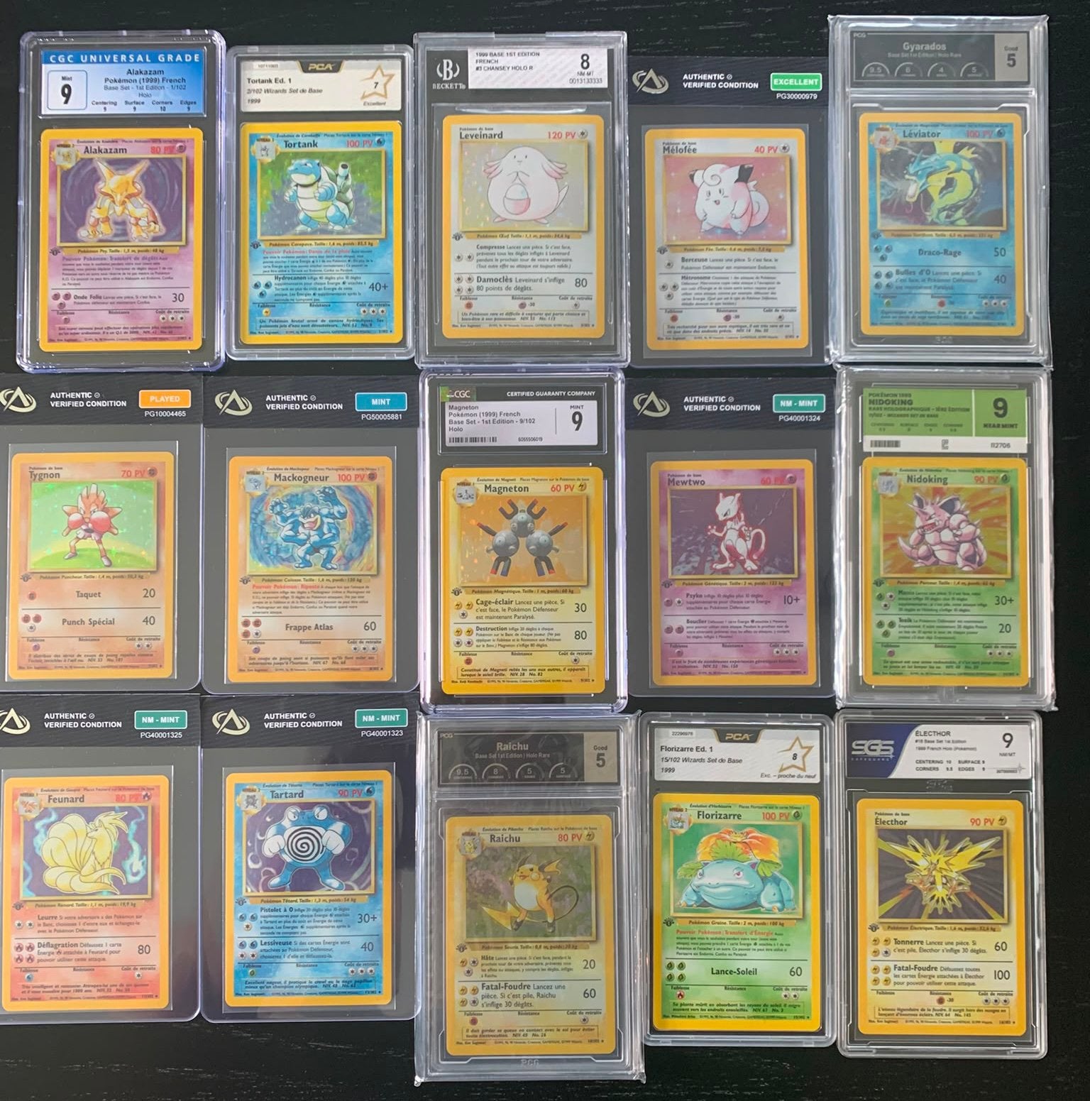 Pokémon Set de Base Édition 1 Français ( A l’unité ), Enlèvement, Comme neuf
