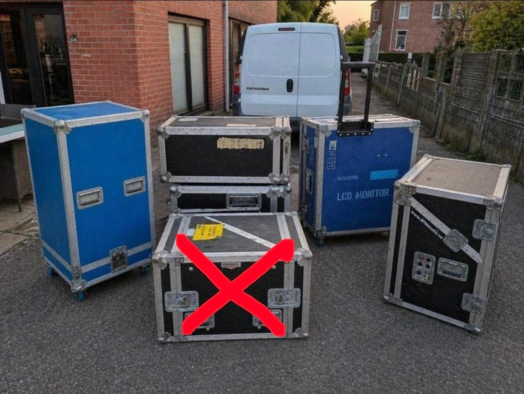 4 flight cases robustes et professionnelles, Musique & Instruments, Enlèvement