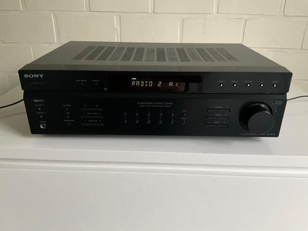 Tuner versterker Sony STR De 197, 100w per kanaal, Audio, Tv en Foto, Ophalen, Zo goed als nieuw, Sony