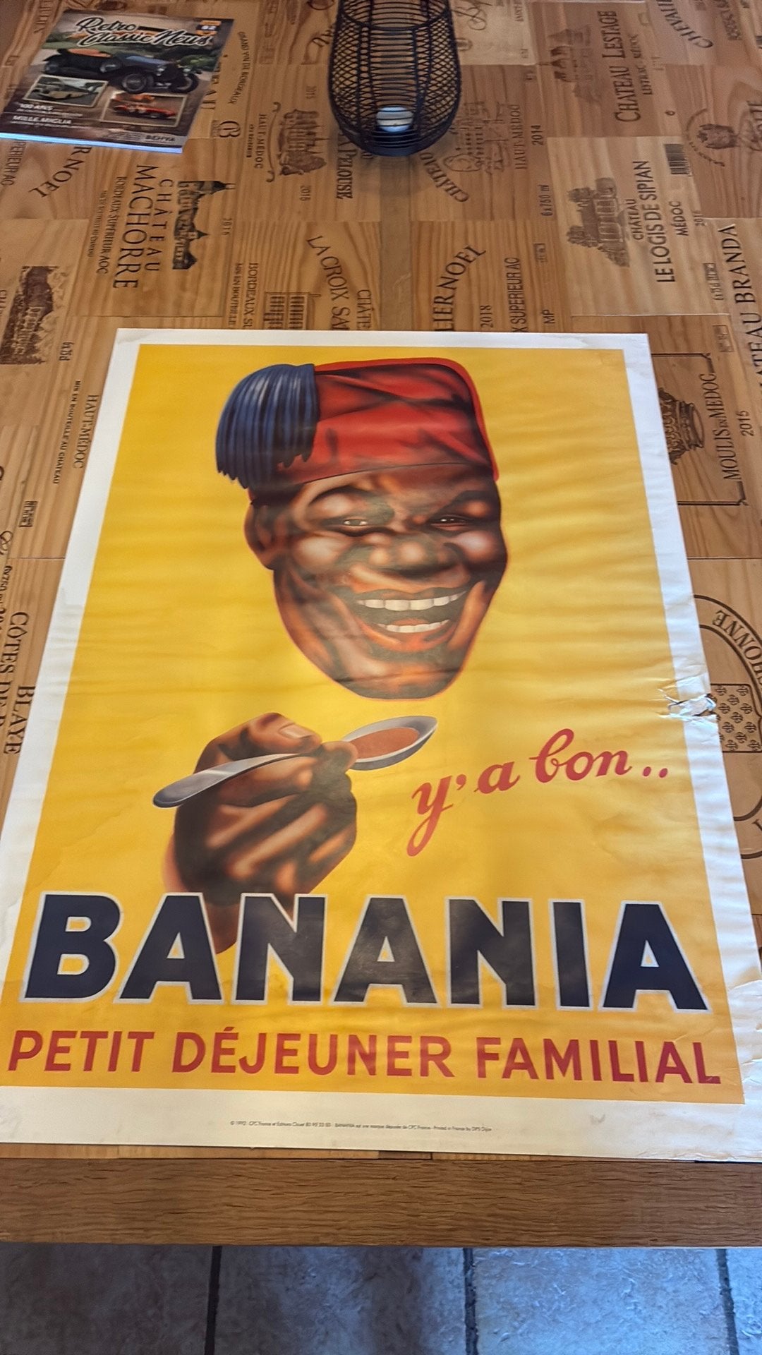 Affiche BANANIA, Enlèvement ou Envoi, Utilisé