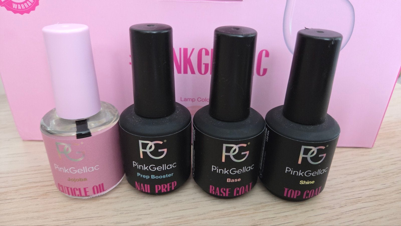 Pink Gellac starter set, Overige kleuren, Ophalen of Verzenden, Zo goed als nieuw, Accessoires