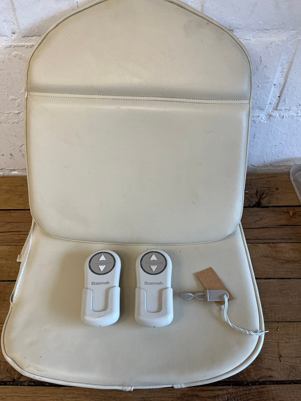 Stannah 2 afstandbediening/ zetelbekleding/sleutel, Diversen, Trapliften, Ophalen, Gebruikt