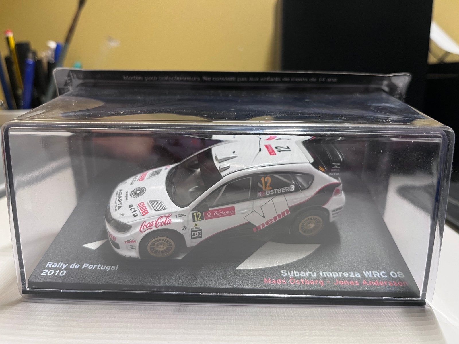1/43 Subaru Impreza WRC 08. Rallye du Portugal 2010, Enlèvement, Neuf, Voiture