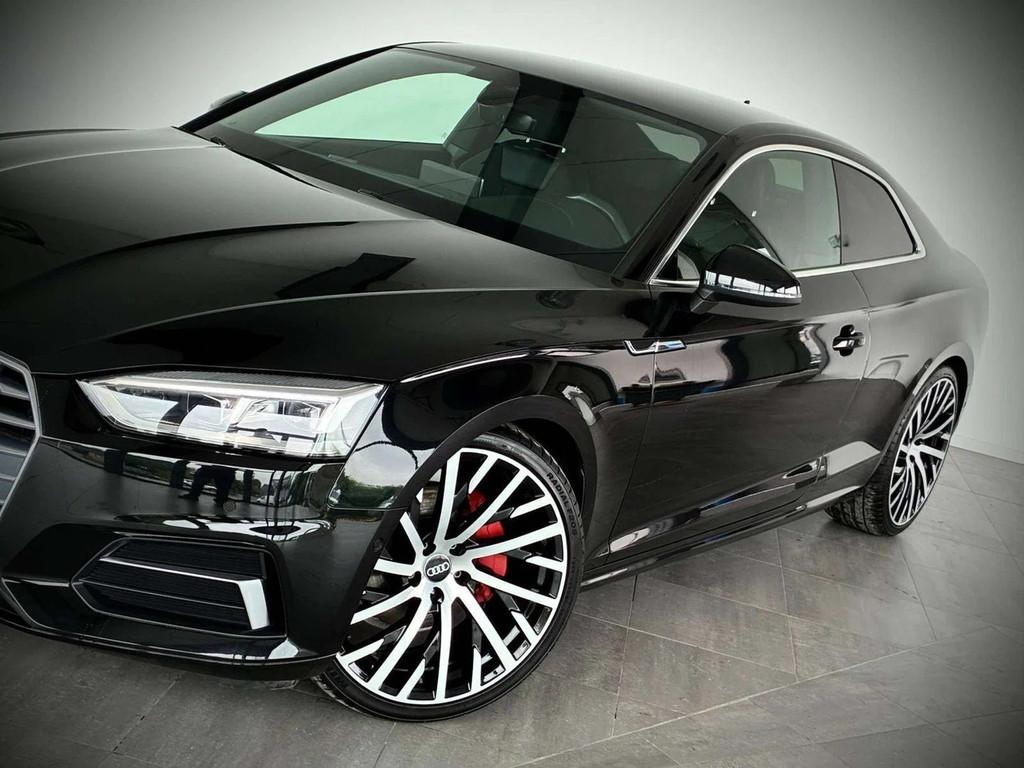 Audi A5 Coupé 2.0TDi SPORT-COCKPIT-GPS-CAMERA-JANTES20-PDC, Auto's, Audi, 4 zetels, Gebruikt, 4 cilinders, Zwart