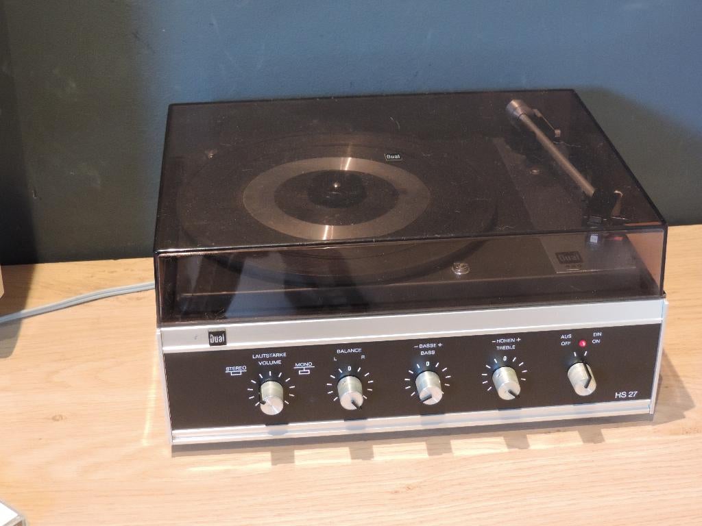 Platine vinyle : châssis mécanique Dual 430, Audio, Tv en Foto, Platenspelers, Ophalen, Gebruikt, Dual