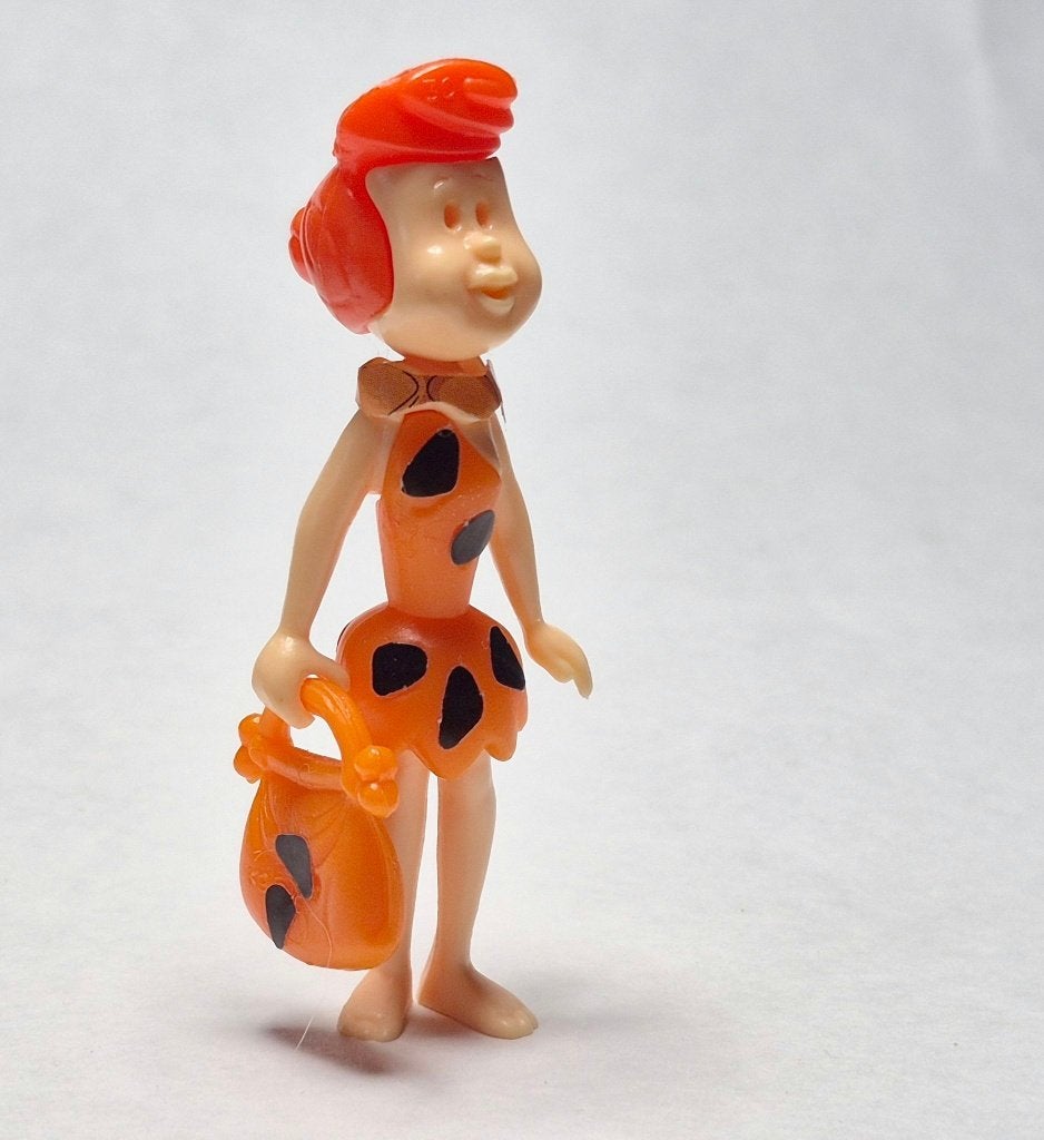 Pierre à Feu The Flinstones  1994 K95 N 70 Wilma avec sac, Collections, Enlèvement ou Envoi, Utilisé, Figurines
