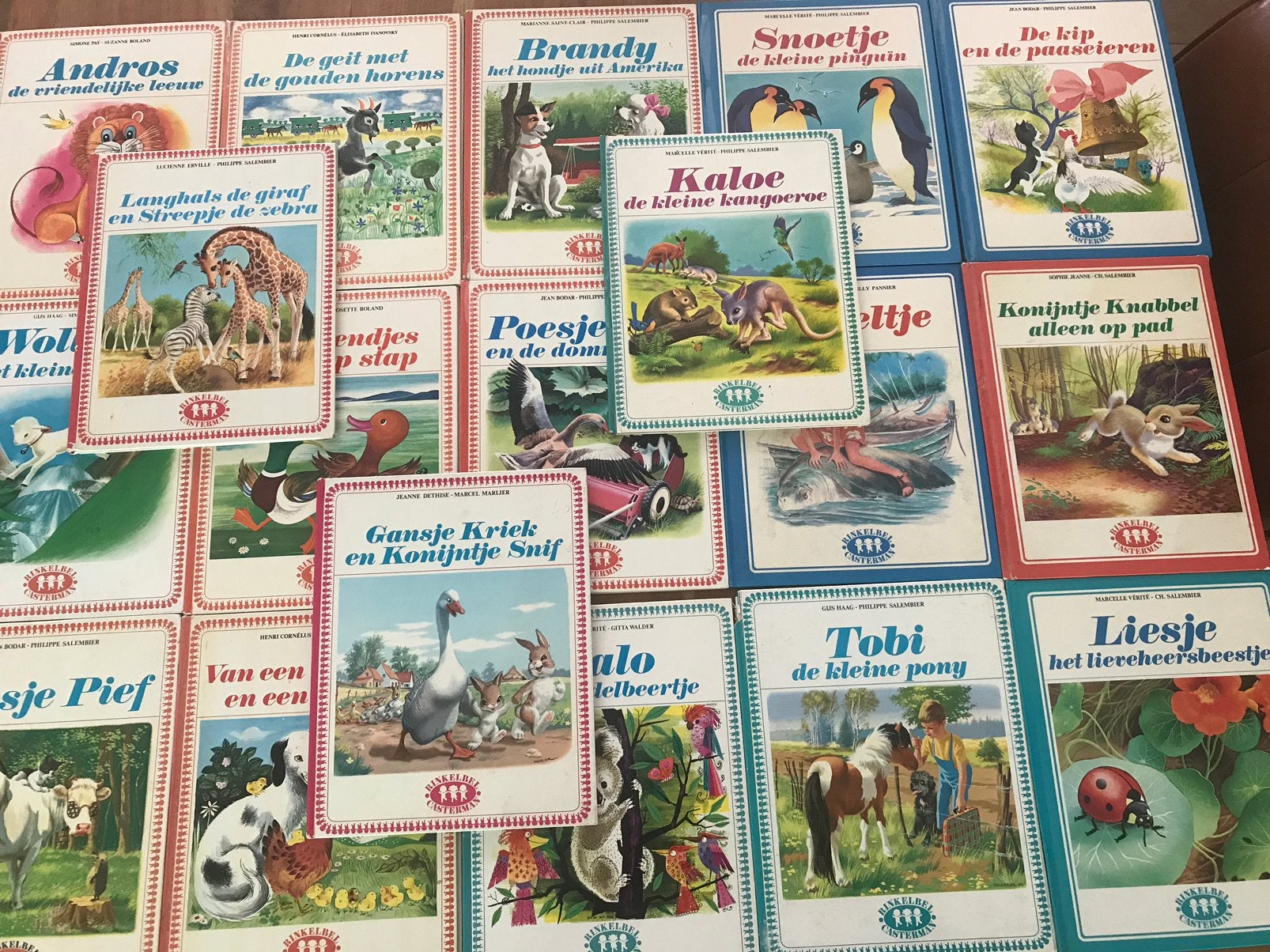 Verschillende Pinkelbel Casterman boeken kinderen, Boeken, Ophalen of Verzenden, Gelezen