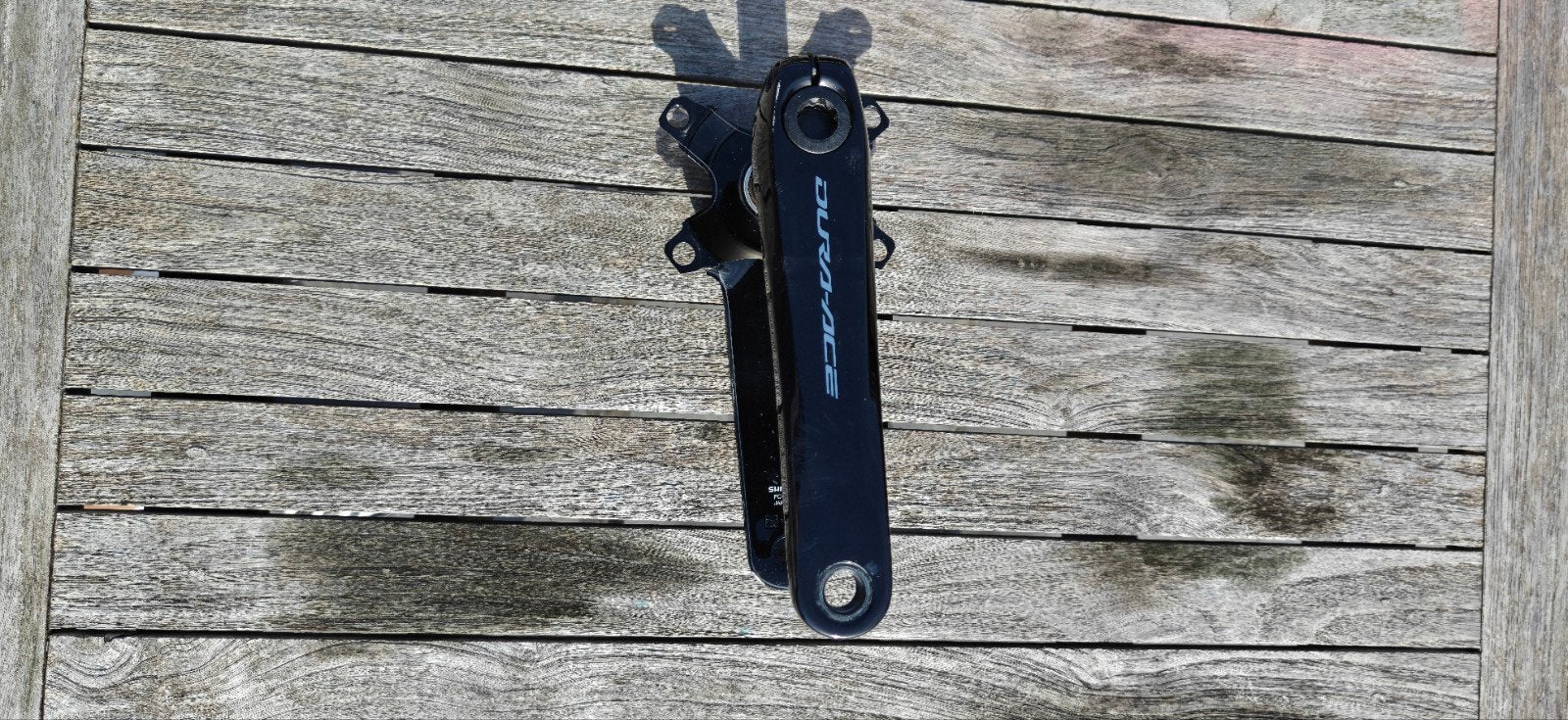 Shimano dura-ace 170mm cranks, Crankstel of Pedalen, Gebruikt, Ophalen of Verzenden, Gravelbike