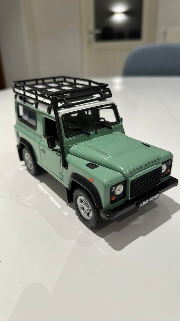 LAND ROVER DEFENDER 1/24 Welly super état, Enlèvement ou Envoi, Comme neuf, Voiture, Welly
