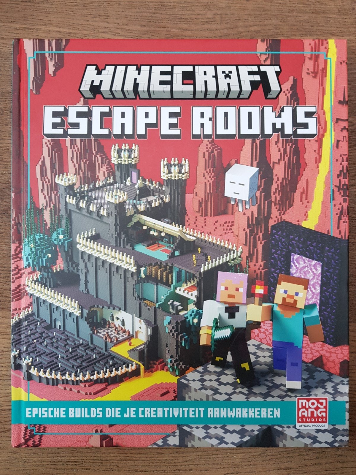 Mojang AB - Minecraft Escape Rooms, Livres, Mojang AB, Fiction général, Comme neuf, Enlèvement
