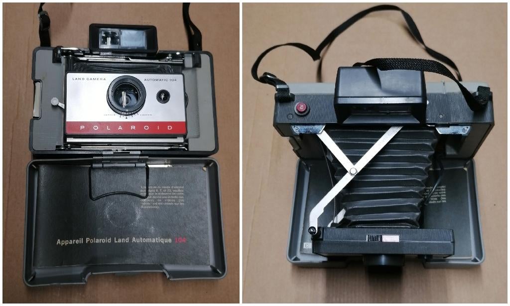 Appareil photo Polaroïd 104, Envoi, Utilisé, Polaroid, Polaroid
