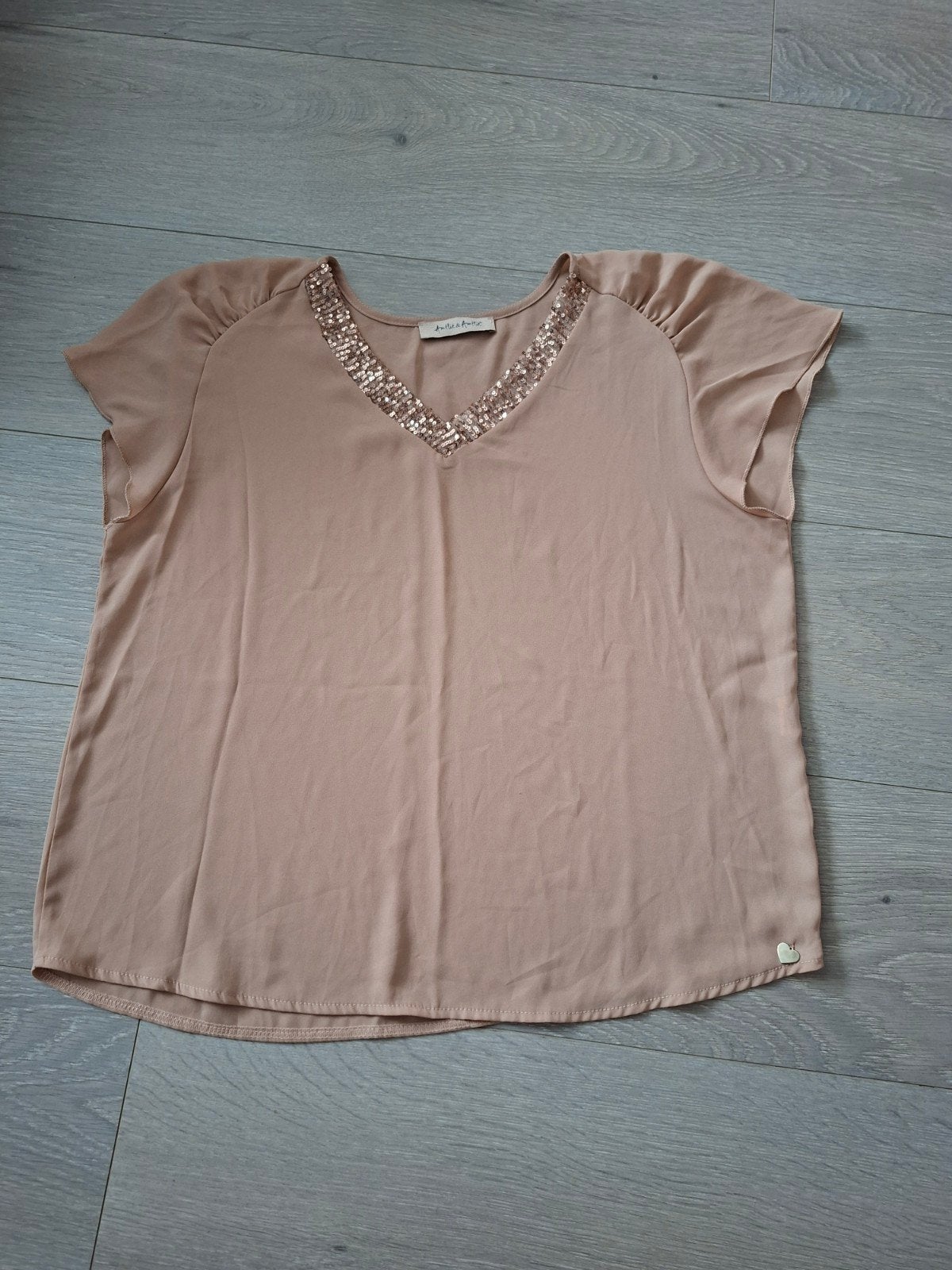 Blouse Amelie&Amelie, AMELIE & AMELIE, Ophalen of Verzenden, Maat 46/48 (XL) of groter, Roze