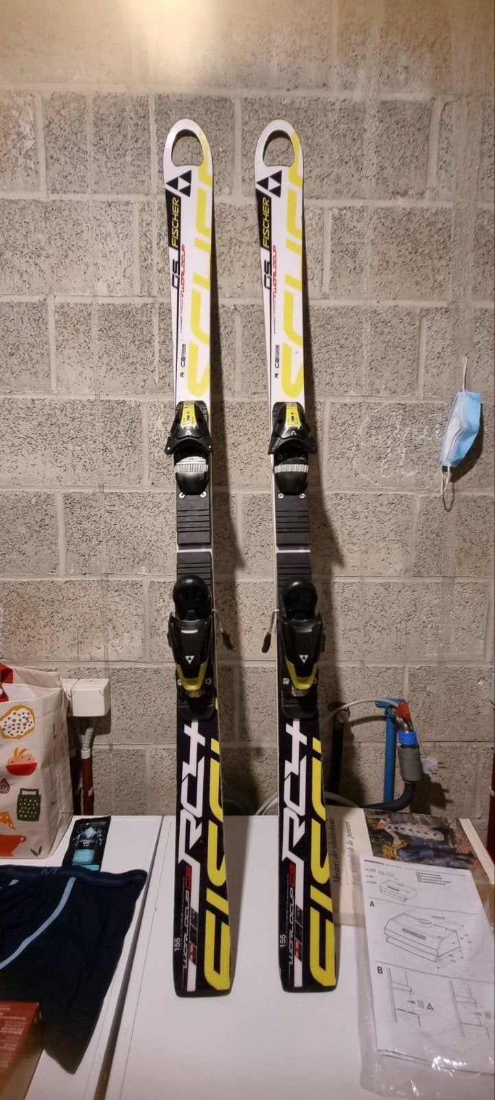 Ski Fisher Worldcup GS 1,65 m, Sport en Fitness, 160 tot 180 cm, Ophalen of Verzenden, Carve, Fischer