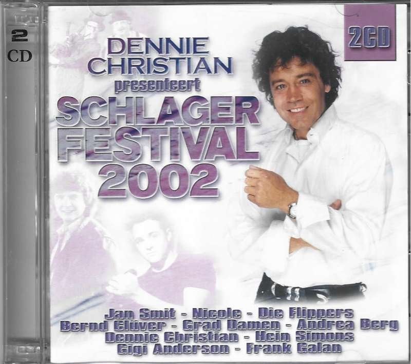 2 CD Dennie Christian Presenteert Schlager Festival 2002, CD & DVD, Schlager, Enlèvement ou Envoi, Comme neuf, Compilation