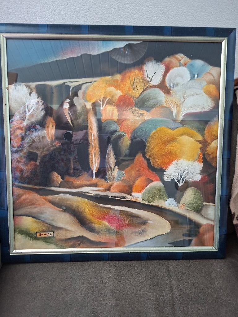 Beau paysage au pastel, Enlèvement