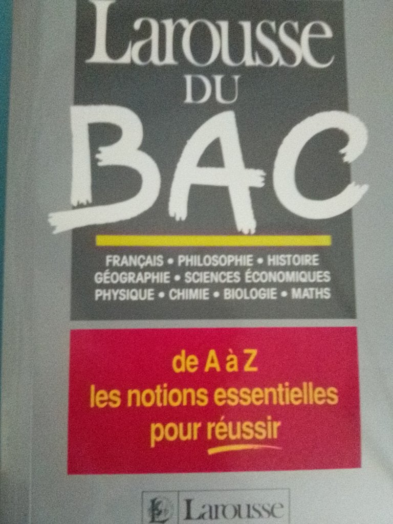 Dictionnaire Larousse du BAC, Boeken, Woordenboeken, Ophalen of Verzenden, Nieuw, Larousse, Frans