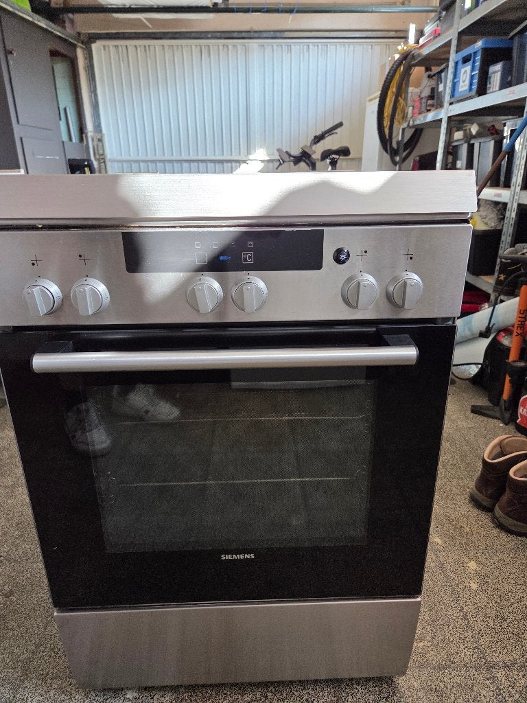 Gasfornuis (Siemens) met elektrische oven, Electroménager, Cuisinières, Gaz, 85 à 90 cm, 4 zones de cuisson, Enlèvement