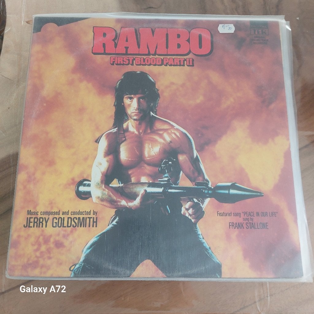 rambo first blood 2 ost, Ophalen of Verzenden, 1980 - 1989, Gebruikt, Overige formaten