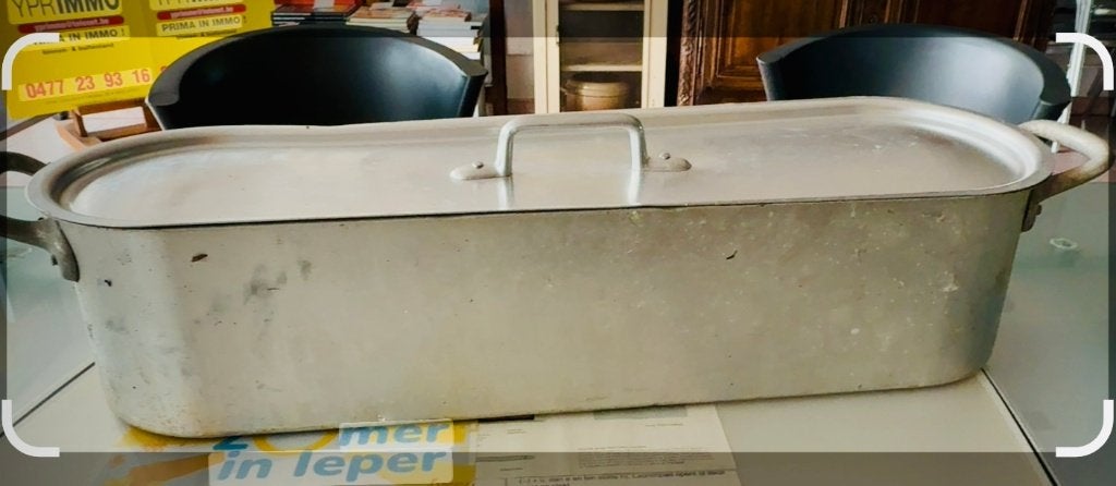 Marmite à poisson en aluminium, Aluminium, Enlèvement, Utilisé, Casserole