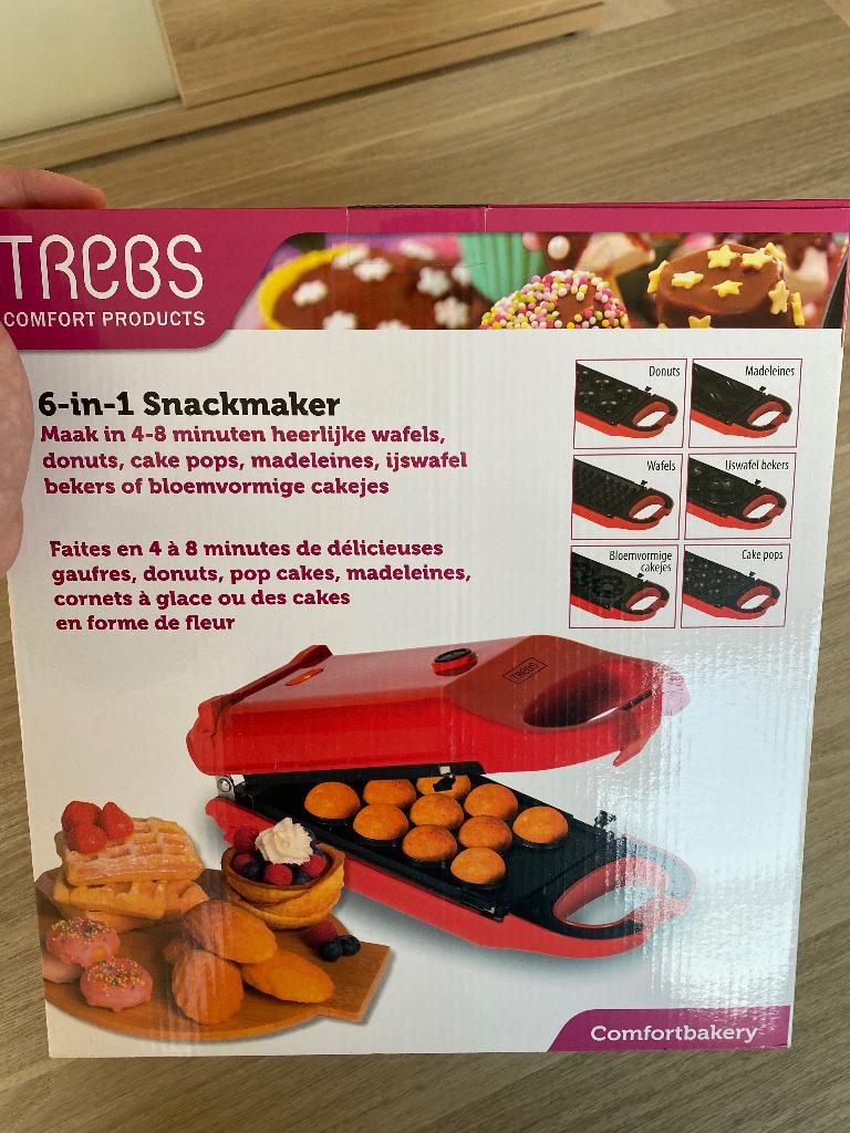 Trebs snackmaker, Enlèvement, Plaques amovibles, Comme neuf