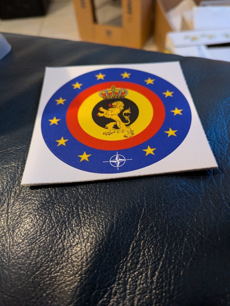 Defensie sticker, Verzamelen, Ophalen of Verzenden, Landmacht, Overige typen