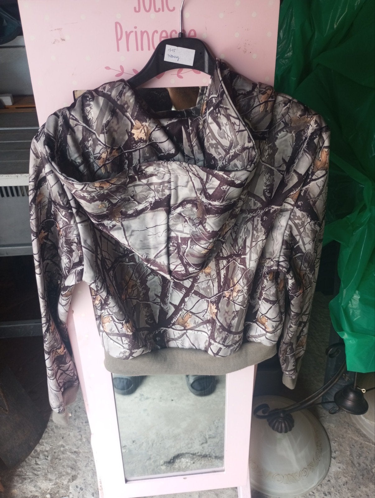 veste courte avec capuche  petit taille, Enlèvement