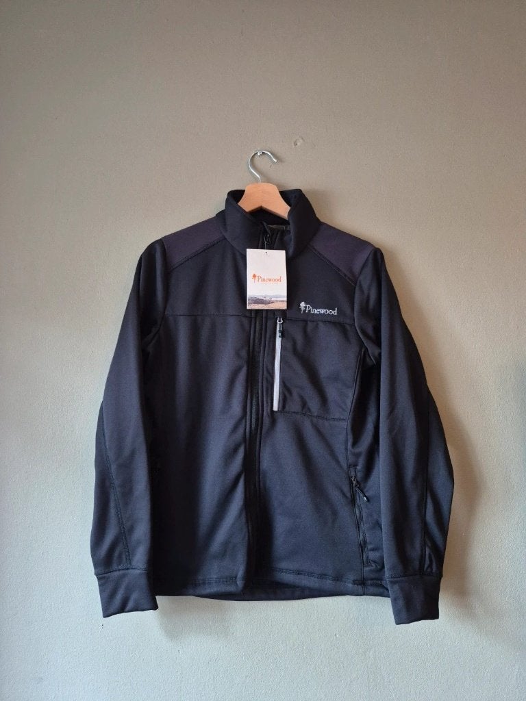Pinewood | Lange mouwen | fleecejack | zwart | L | XL, Maat 48/50 (M), Zwart, Nieuw, Ophalen of Verzenden
