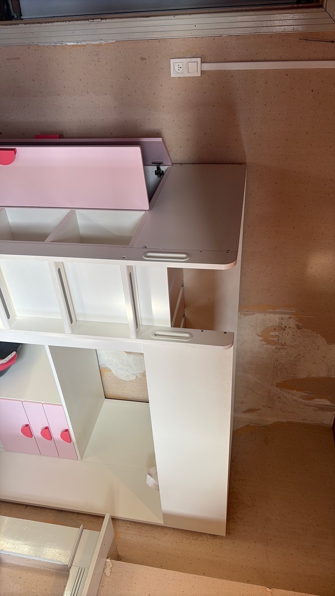 Hoogslaper met bureau, Kinderen en Baby's, Ophalen, Gebruikt, Hoogslaper