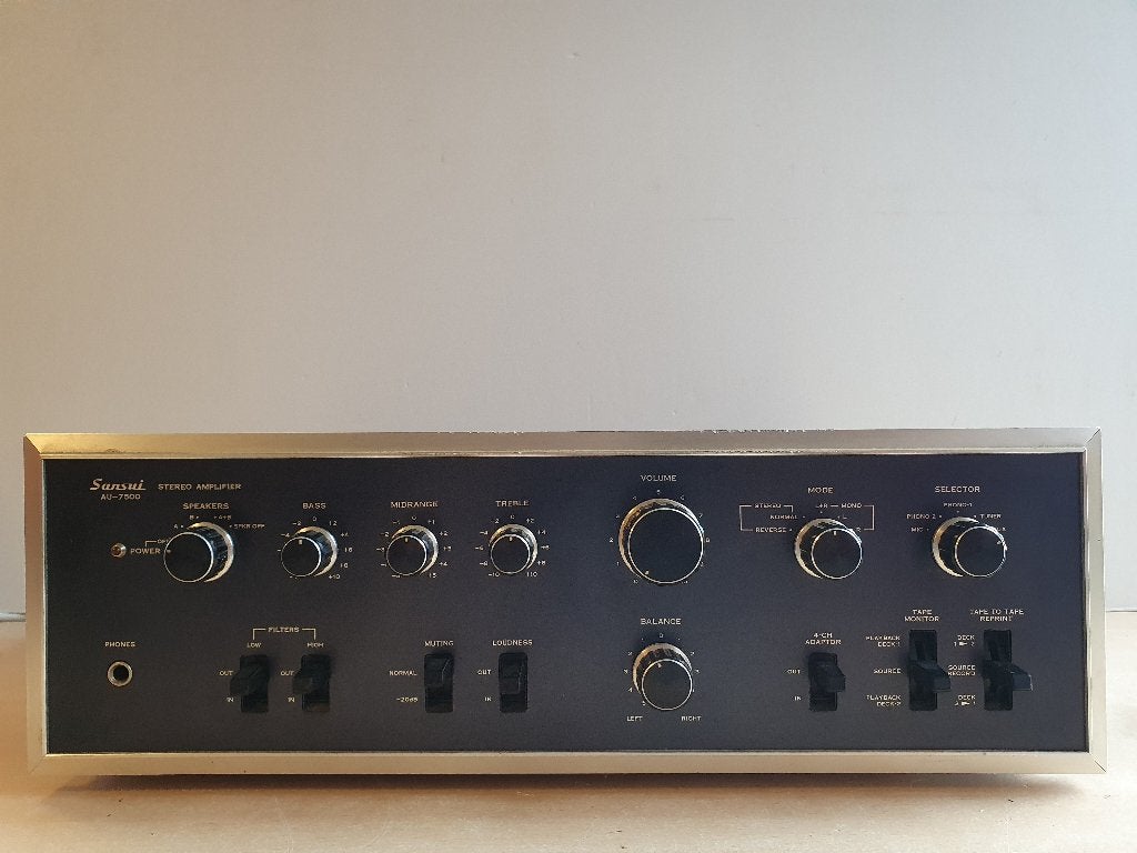 Sansui Stereo Amplifier AU-7500, Enlèvement ou Envoi