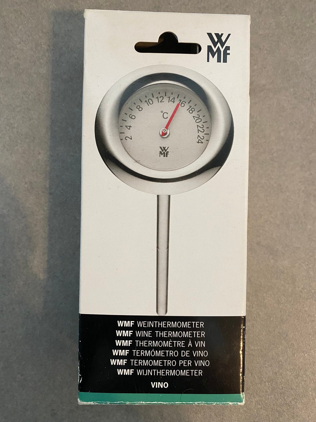 WMF wijnthermometer, Huis en Inrichting, Woonaccessoires | Thermometers, Ophalen of Verzenden, Zo goed als nieuw