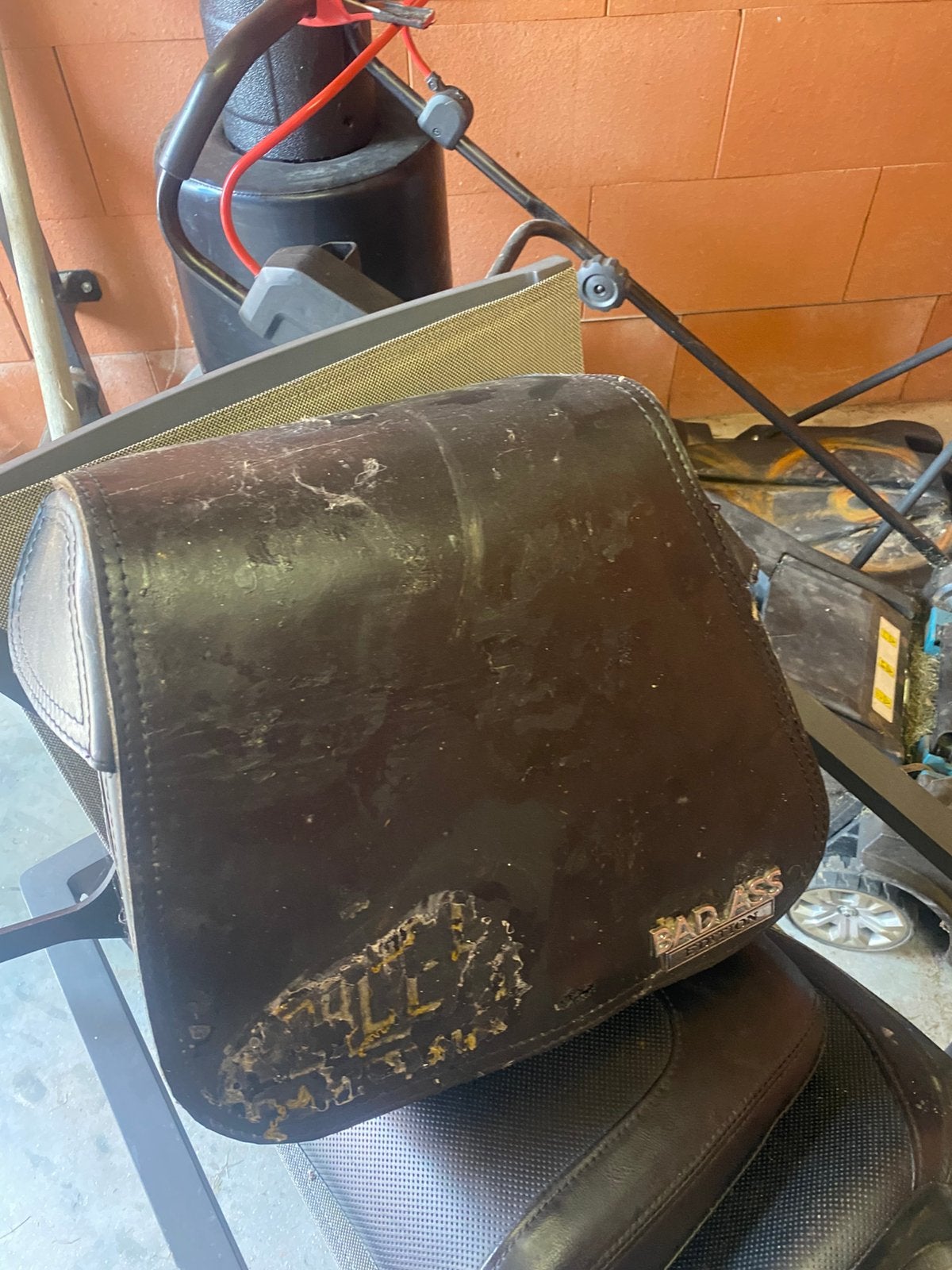 Zijtas Harley Davidson softtail 2018 and up, Ophalen, Gebruikt