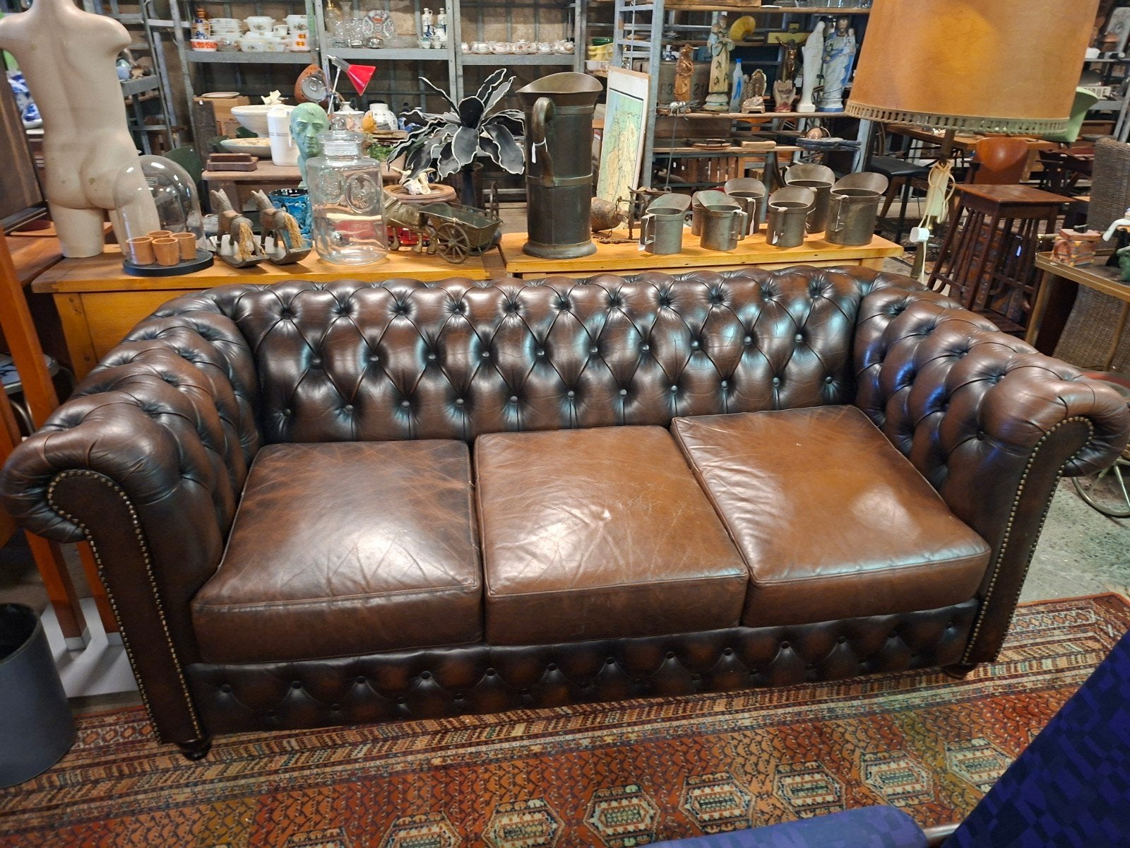 chesterfield, Ophalen