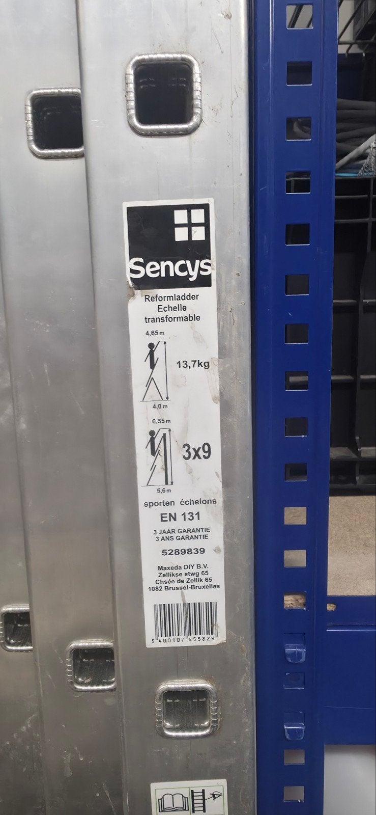 3 delige ladder sencys, Computers en Software, Servers, Ophalen