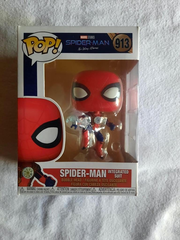 Funko Pop! Spider-Man (Integrated Suit) 913, Ophalen, Zo goed als nieuw