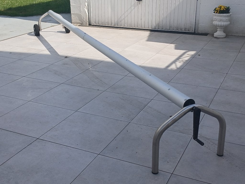 enrouleur de bâche de piscine 5m, Ophalen, Gebruikt, Overige typen