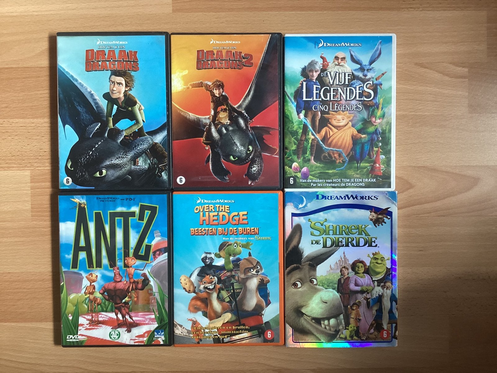 Dvd’s Dreamworks, Enlèvement ou Envoi
