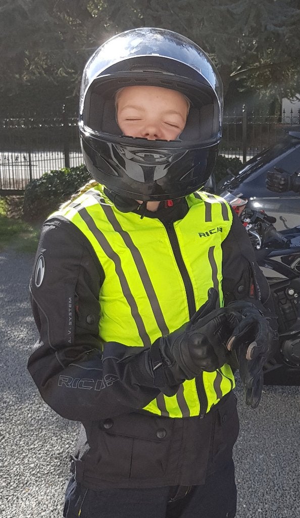 4-lagen Moto vest Richa XS, Motos, Femmes, Manteau | tissu, Seconde main, Richa