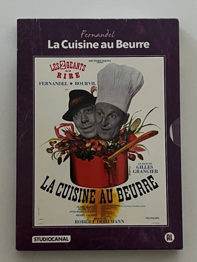 Fernandel - La Cuisine au Beurre (DVD), Enlèvement ou Envoi, Tous les âges, Français, Néerlandais