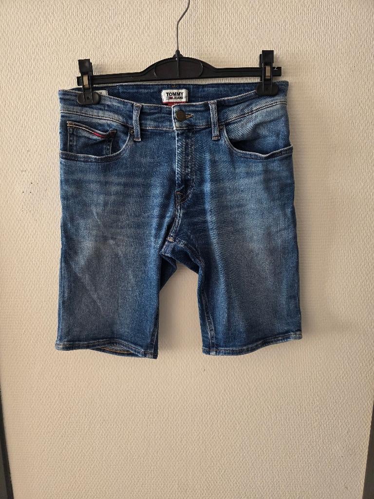 tommy hilfiger, Kleding | Heren, Broeken en Pantalons, Ophalen, Blauw, Overige maten, Zo goed als nieuw