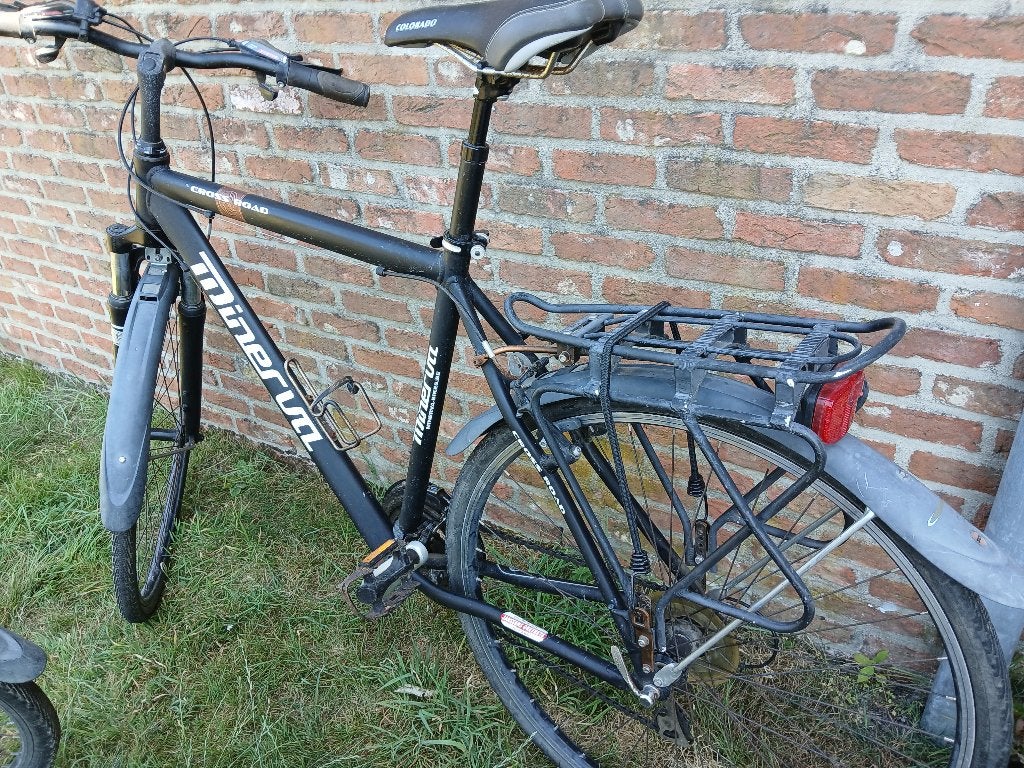 Herenfiets en damesfiets van het merk Minerva, 65 cm of meer, Ophalen, Gebruikt